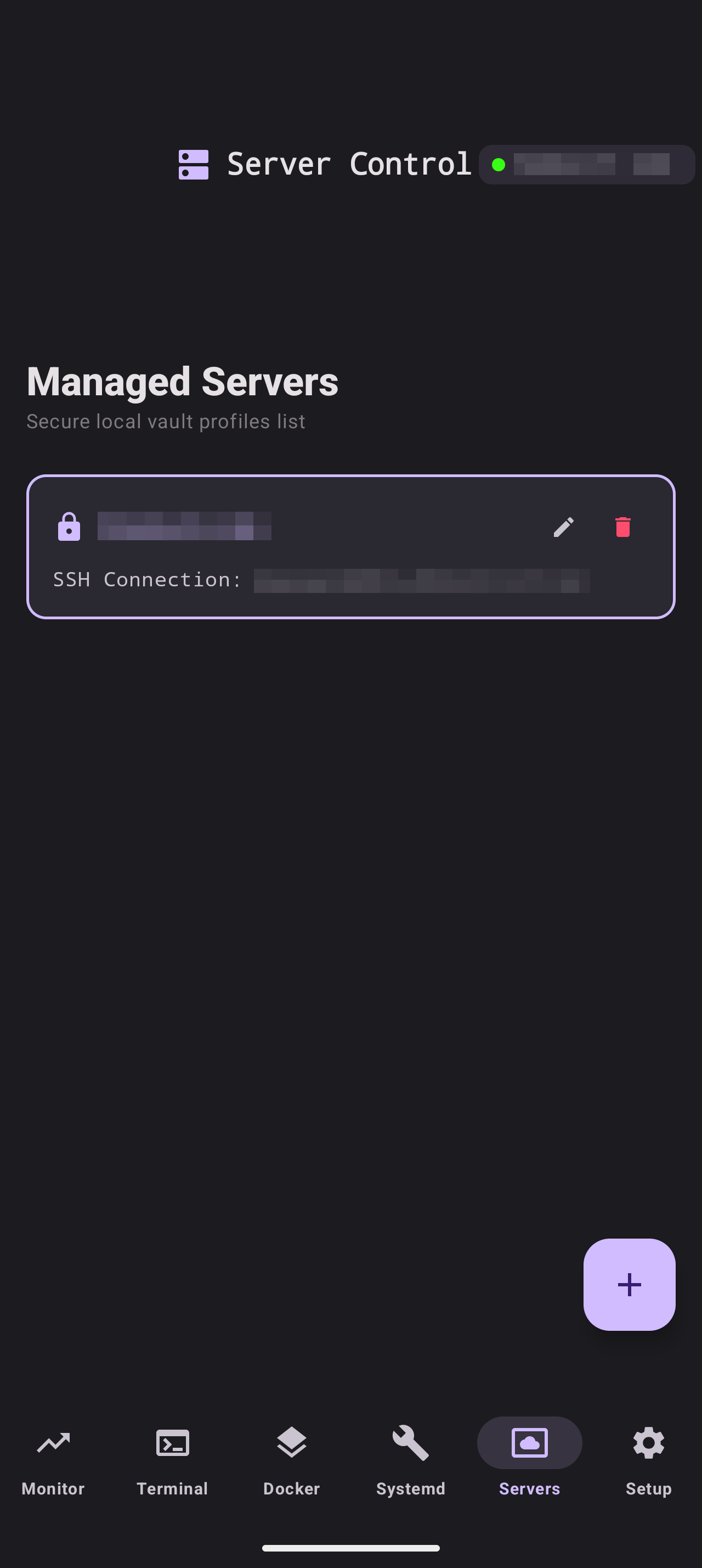 Server Control — Premium Android App for Agentless VPS & Docker Management screenshot 5
