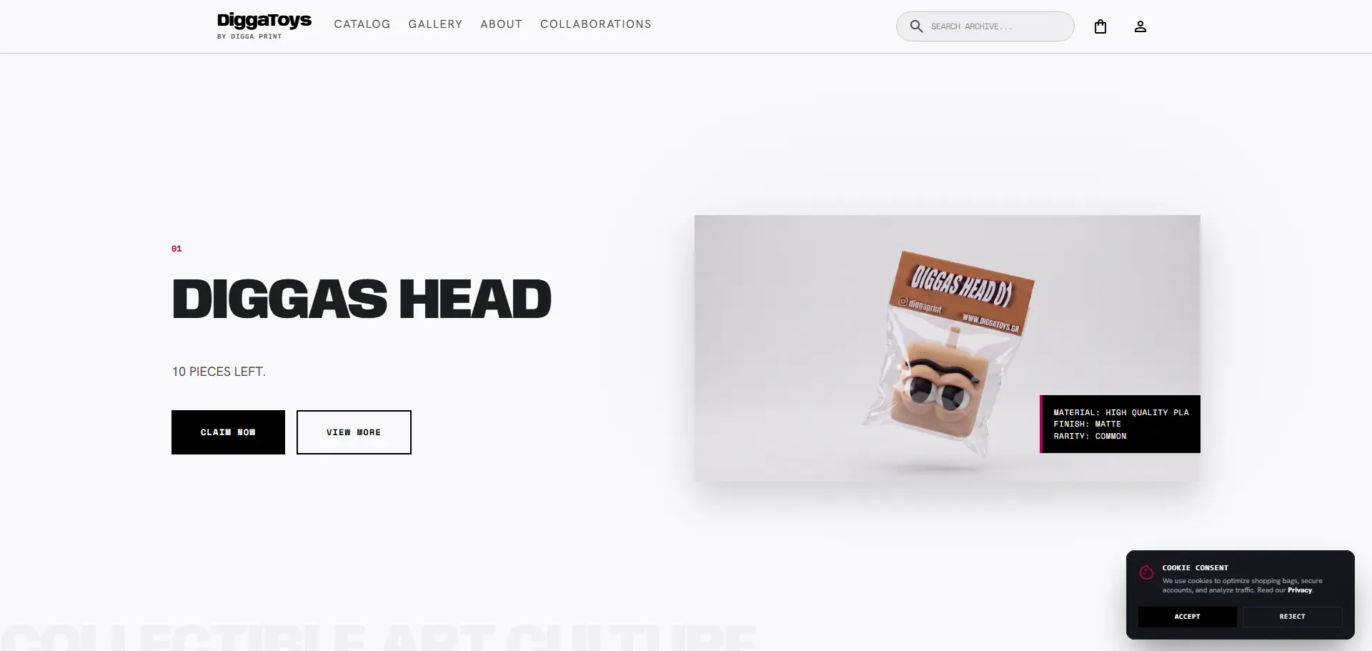 DiggaToys — Premium Designer Art Collectibles Platform